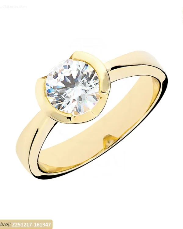 ZLATNI ZARUČNI PRSTEN (Z251217-161347)