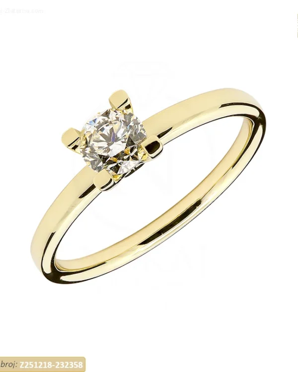 ZLATNI ZARUČNI PRSTEN (Z251218-232358)