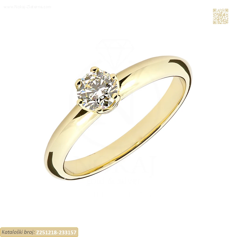 ZLATNI ZARUČNI PRSTEN (Z251218-233157)