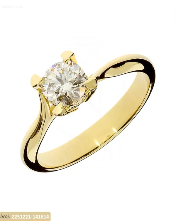 ZLATNI ZARUČNI PRSTEN (Z251221-141614)