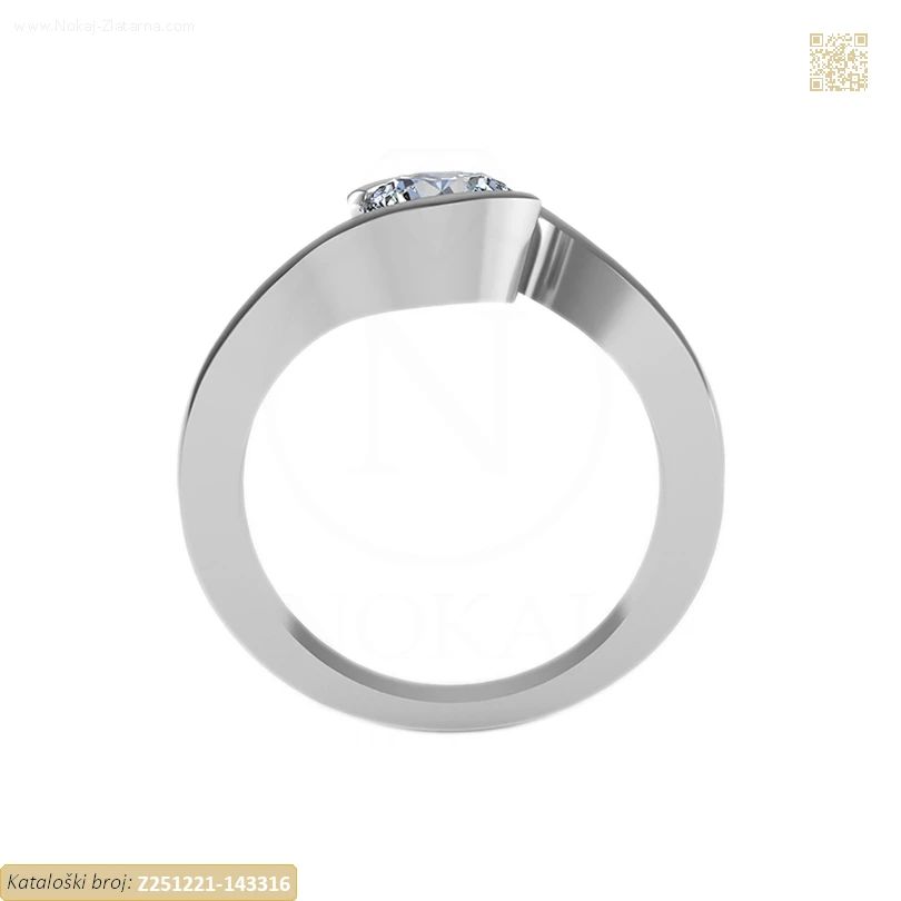 ZLATNI ZARUČNI PRSTEN (Z251221-143316) - Slika 2