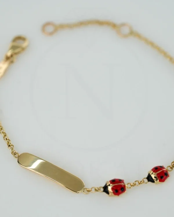 ZLATNA DJEČJA NARUKVICA - BUBAMARA (Z251222-105054)