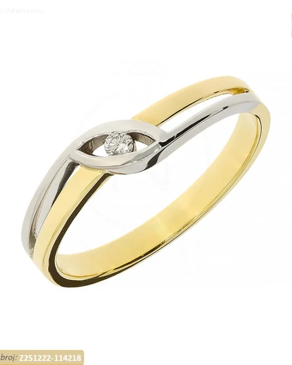 ZLATNI ZARUČNI PRSTEN (Z251222-114218)