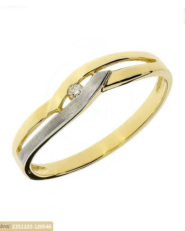 ZLATNI ZARUČNI PRSTEN (Z251222-120546)