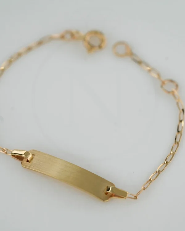 ZLATNA DJEČJA NARUKVICA - ANĐEO (Z251222-120818)