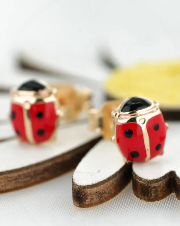 ZLATNE DJEČJE NAUŠNICE - BUBAMARA (Z251222-144306)