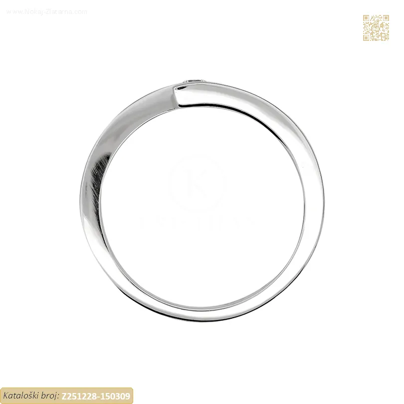 ZLATNI ZARUČNI PRSTEN (Z251228-150309) - Slika 2