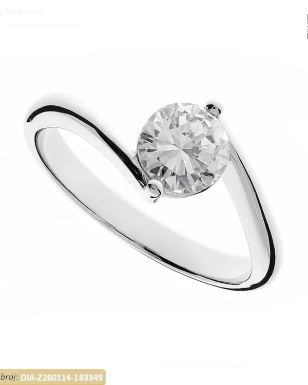 ZLATNI ZARUČNI PRSTEN S DIJAMANTOM (Z260114-183349)