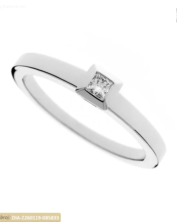 ZLATNI ZARUČNI PRSTEN S DIJAMANTOM (Z260119-085833)