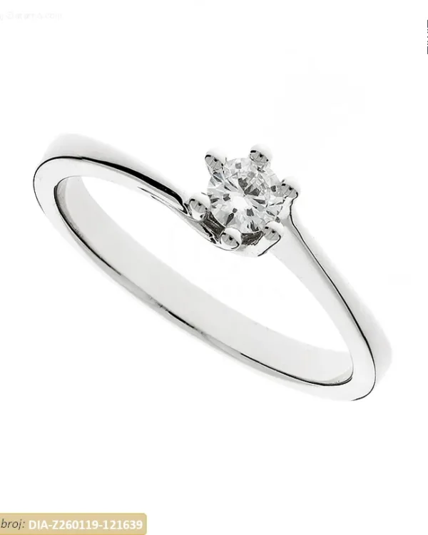 ZLATNI ZARUČNI PRSTEN S DIJAMANTOM (Z260119-121639)