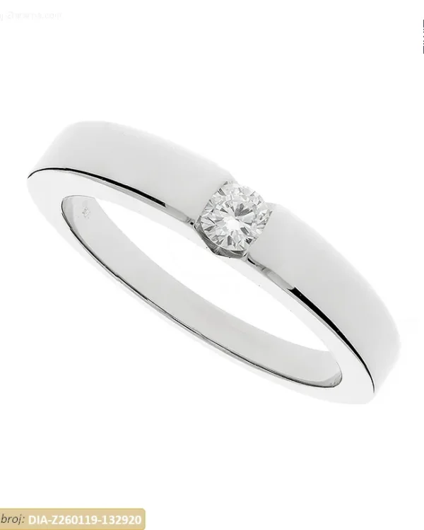 ZLATNI ZARUČNI PRSTEN S DIJAMANTOM (Z260119-132920)