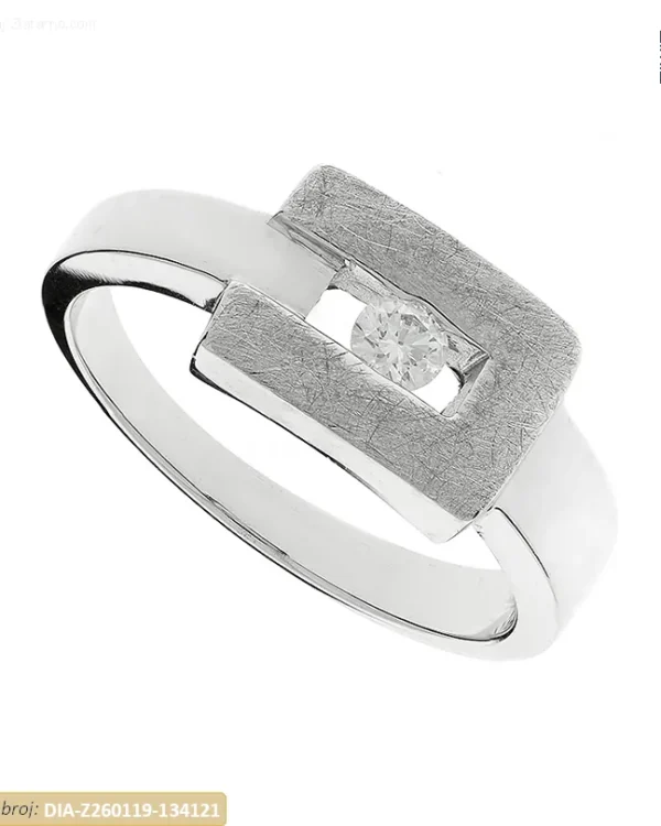 ZLATNI ZARUČNI PRSTEN S DIJAMANTOM (Z260119-134121)