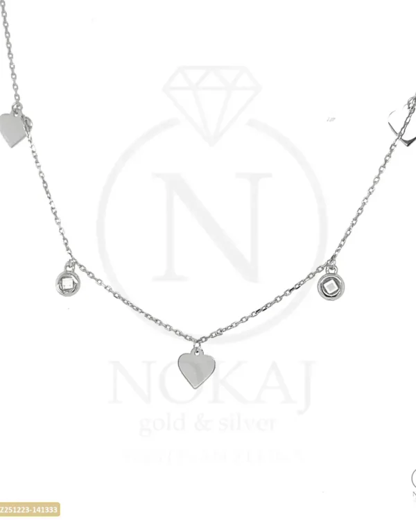 ZLATNA OGRLICA S CIRKONIMA - SRCE (Z251223-141333)