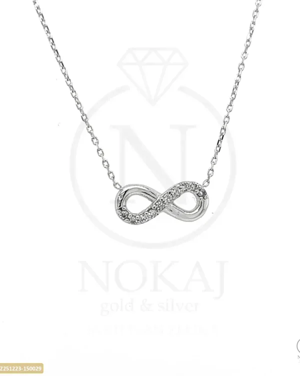 ZLATNA OGRLICA S CIRKONIMA - BESKONAČNOST (Z251223-150029)