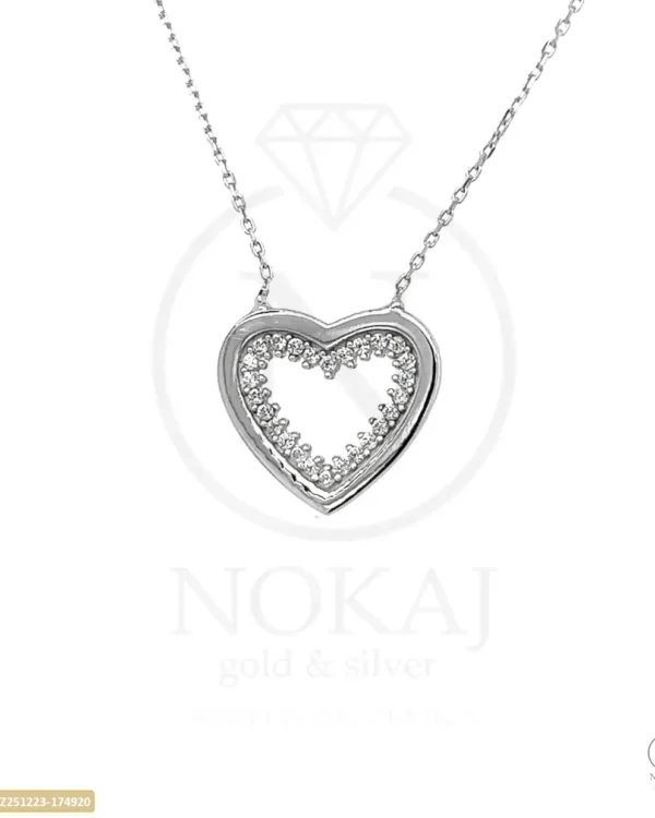 ZLATNA OGRLICA S CIRKONIMA - SRCE (Z251223-174920)