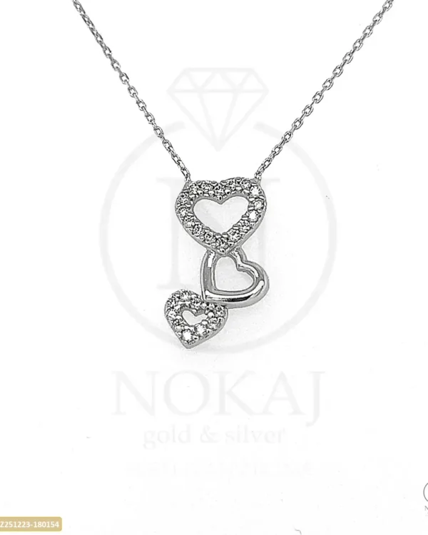 ZLATNA OGRLICA S CIRKONIMA - SRCE (Z251223-180154)