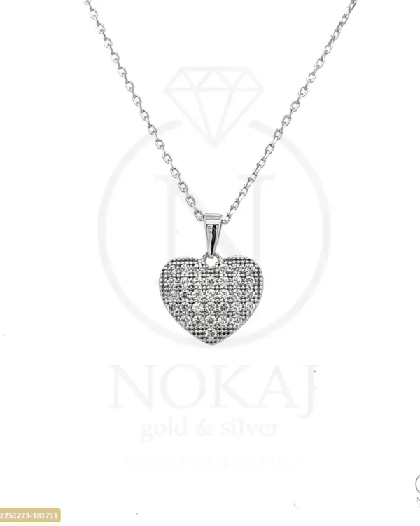 ZLATNA OGRLICA S CIRKONIMA - SRCE (Z251223-181711)