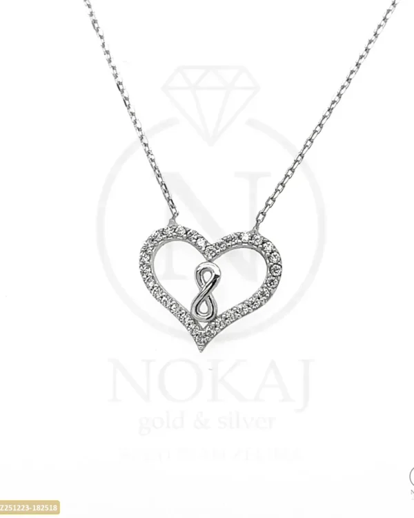 ZLATNA OGRLICA S CIRKONIMA - SRCE (Z251223-182518)