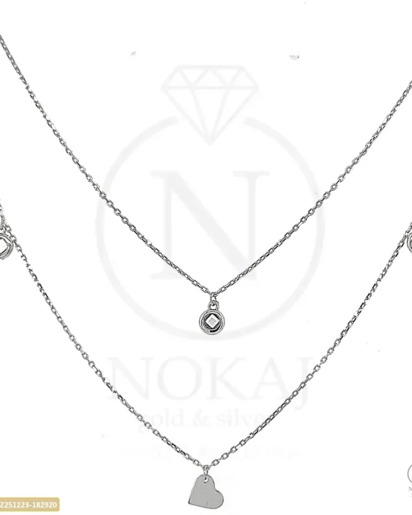 ZLATNA OGRLICA S CIRKONIMA - SRCE (Z251223-182920)