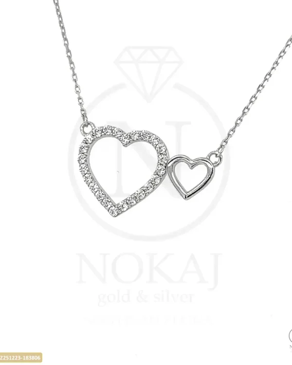 ZLATNA OGRLICA S CIRKONIMA - SRCE (Z251223-183806)