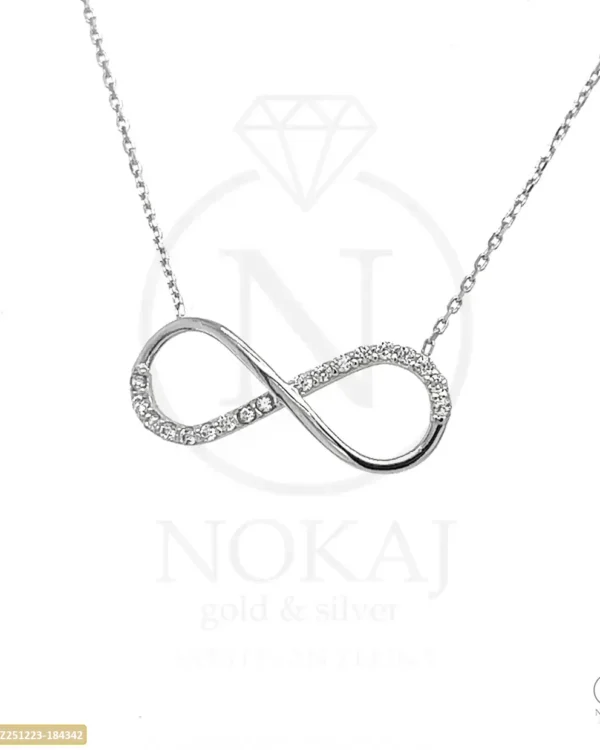 ZLATNA OGRLICA S CIRKONIMA - BESKONAČNOST (Z251223-184342)