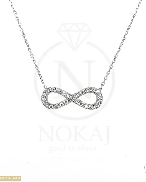ZLATNA OGRLICA S CIRKONIMA - BESKONAČNOST (Z251223-184532)