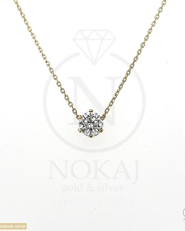 ZLATNA OGRLICA S CIRKONOM (Z260108-102743)