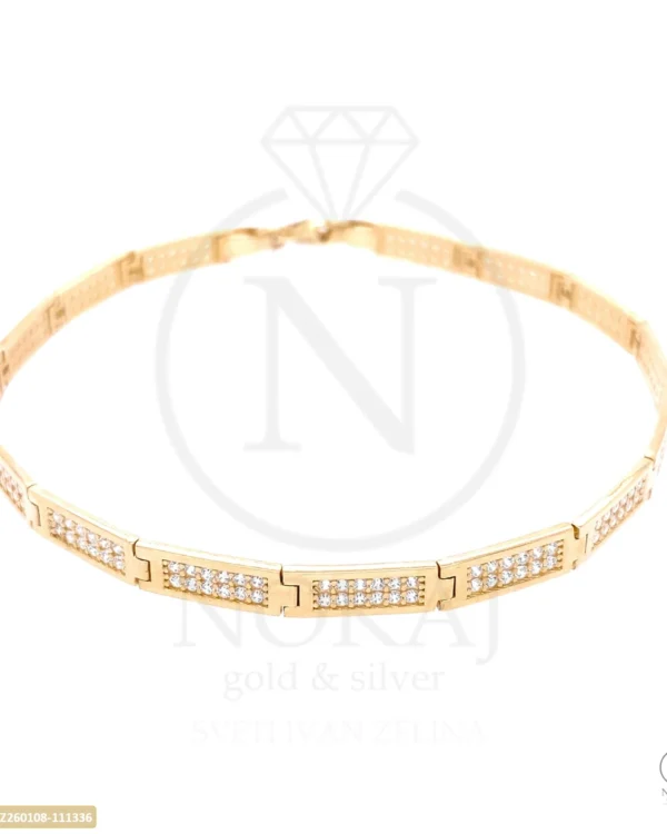 ZLATNA NARUKVICA S CIRKONIMA (Z260108-111336)