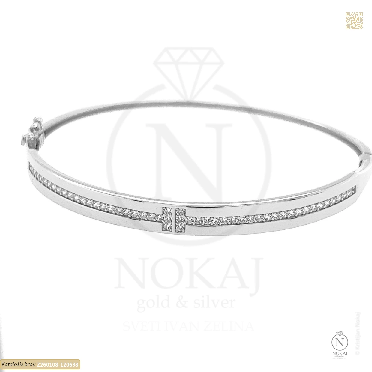 ZLATNA NARUKVICA S CIRKONIMA (Z260108-120638)