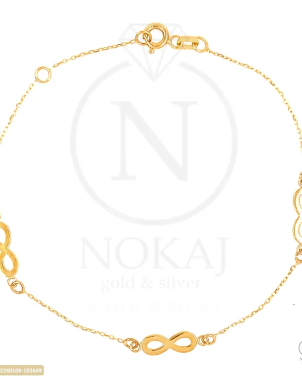 ZLATNA NARUKVICA - BESKONAČNOST (Z260109-103649)