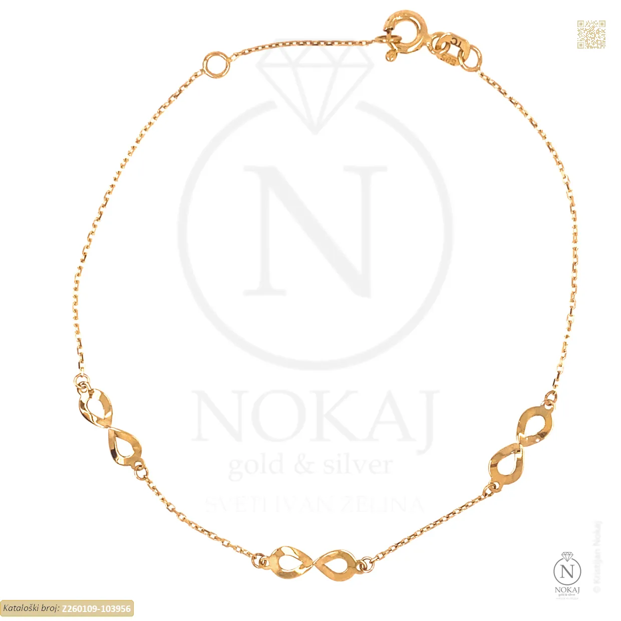 ZLATNA NARUKVICA - BESKONAČNOST (Z260109-103956)