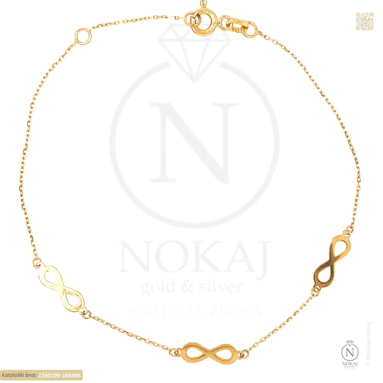 ZLATNA NARUKVICA - BESKONAČNOST (Z260109-104406)