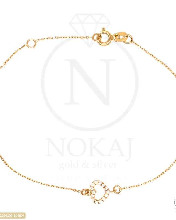 ZLATNA NARUKVICA - SRCE (Z260109-104607)