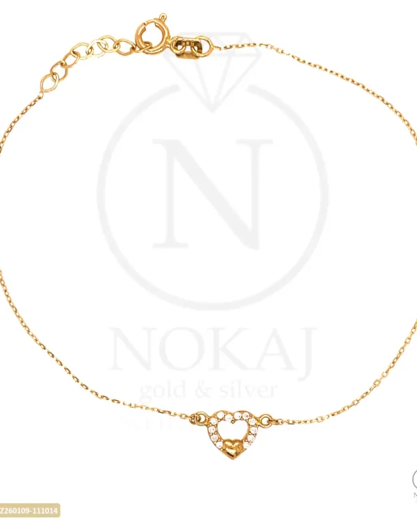 ZLATNA NARUKVICA - SRCE (Z260109-111014)