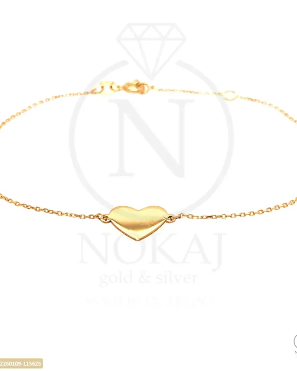 ZLATNA NARUKVICA - SRCE (Z260109-115625)