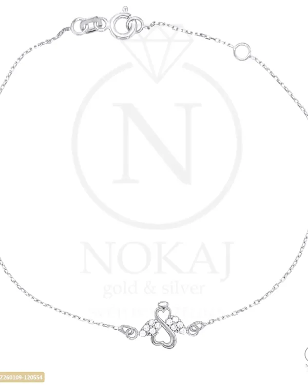 ZLATNA NARUKVICA S CIRKONIMA - ANĐEO (Z260109-120554)