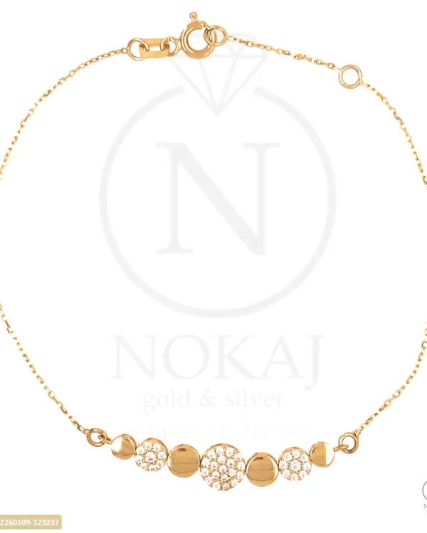 ZLATNA NARUKVICA S CIRKONIMA (Z260109-123237)