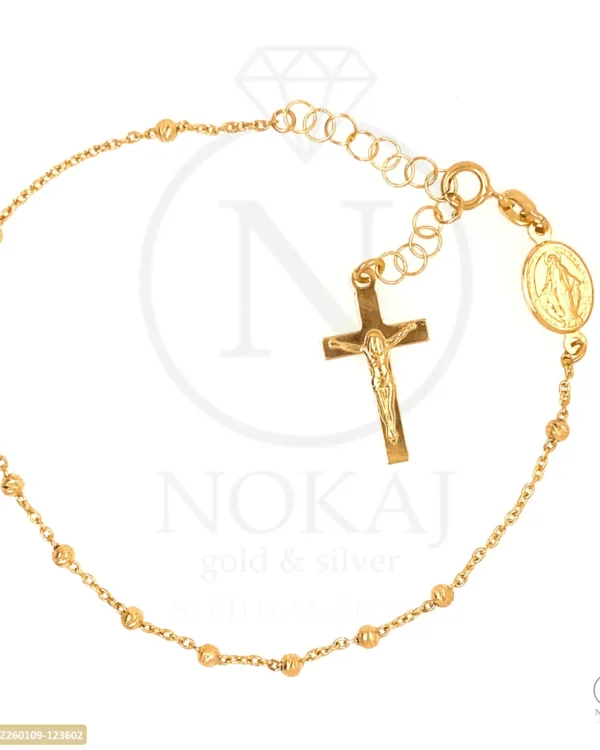 ZLATNA NARUKVICA - KRIŽ (Z260109-123602)