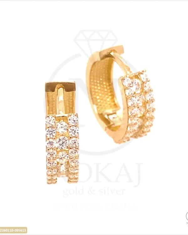 ZLATNE NAUŠNICE S CIRKONIMA (Z260110-095613)