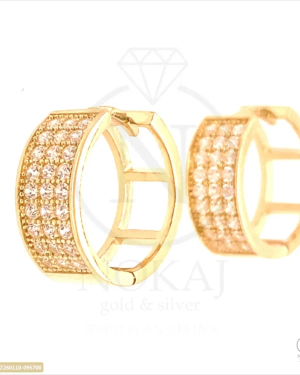 ZLATNE NAUŠNICE S CIRKONIMA (Z260110-095700)