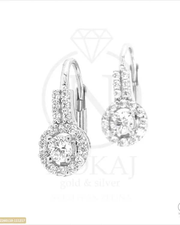 ZLATNE NAUŠNICE S CIRKONIMA (Z260110-111217)