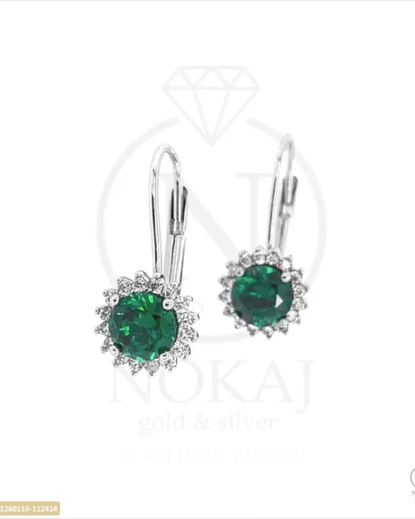 ZLATNE NAUŠNICE S CIRKONIMA (Z260110-112414)