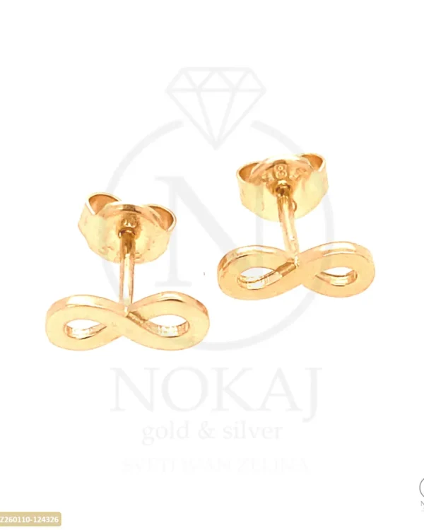 ZLATNE NAUŠNICE - BESKONAČNOST (Z260110-124326)