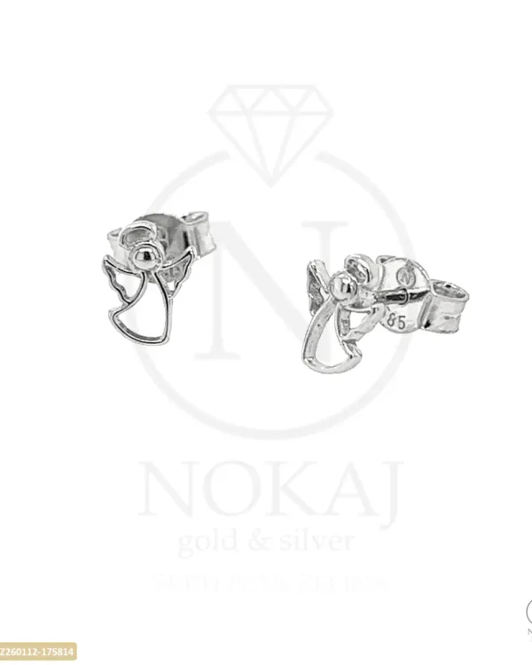 ZLATNE NAUŠNICE S CIRKONIMA - ANĐEO (Z260112-175814)