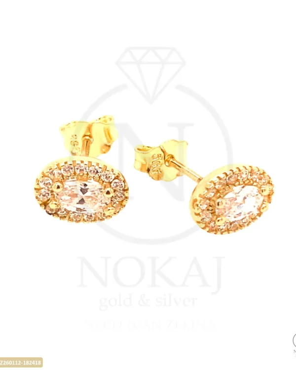 ZLATNE NAUŠNICE S CIRKONIMA (Z260112-182418)