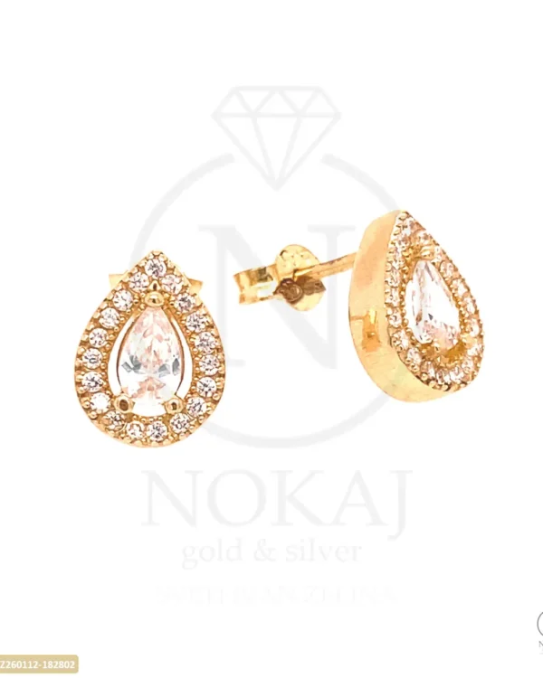 ZLATNE NAUŠNICE S CIRKONIMA (Z260112-182802)