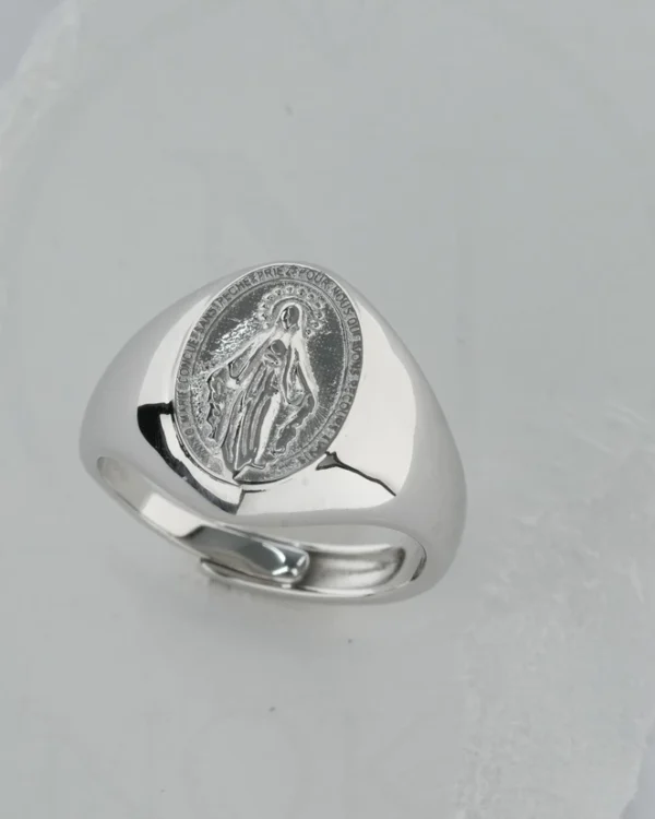 SREBRNI PRSTEN - SVETA MAJKA MARIJA (S260120-100011)