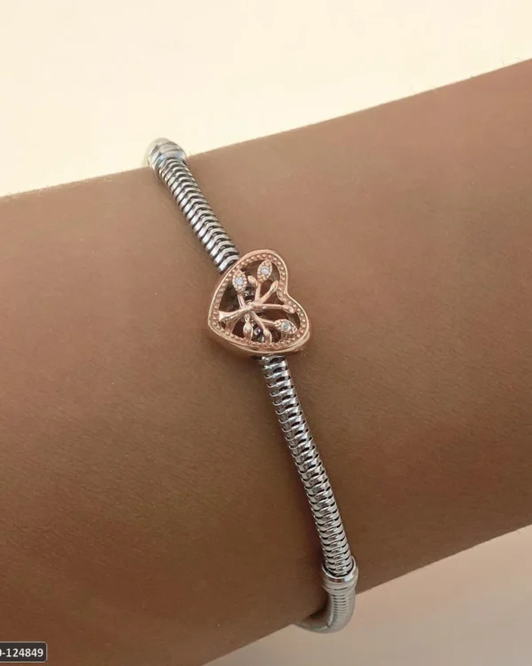 SREBRNI PRIVJESAK S CIRKONIMA - STABLO ŽIVOTA (S260120-124849)