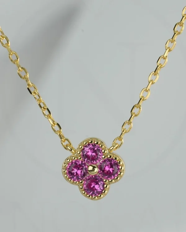 SREBRNA OGRLICA S CIRKONIMA - DJETELINA (S260127-151217)