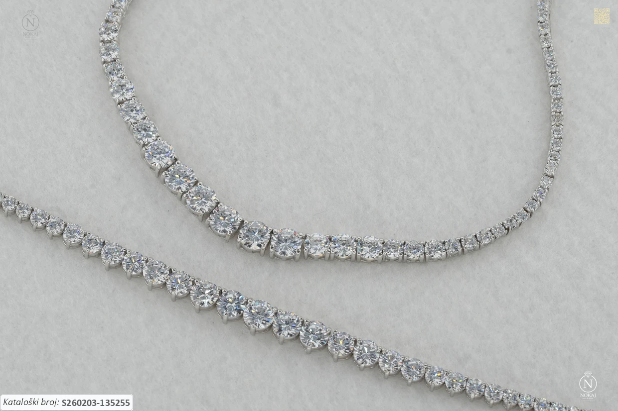 SREBRNA OGRLICA S CIRKONIMA (S260203-135255) - Slika 4